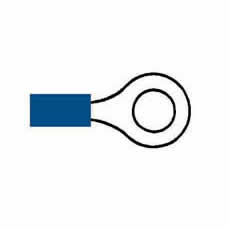 Terminal Blue 6.40mm Ring Pk1000