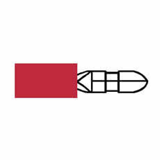 Terminal Red 4.00mm Bullet Pk1000