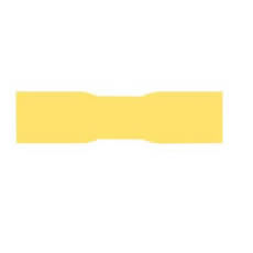 Connector Yellow Butt Heat Shrink Pk1000