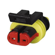 Superseal Connector 1.50mm Female Housing 2 way Bg 100