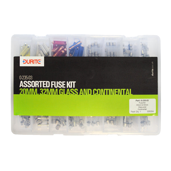 Fuse Kit Assorted Glass and Continental Bx1