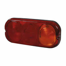 Rearlamp Stop/Tail/Indicator IP67 with Connector Bg1