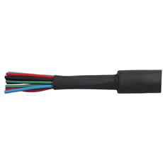 Heatshrink Sleeving 38.0mm Black Polyolefin 30M Reel