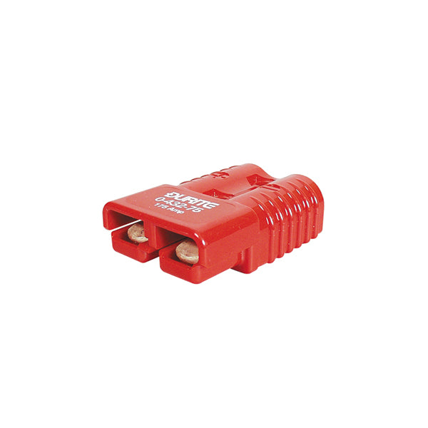 Connector 2 Pole High Current Red 50 amp 100 box