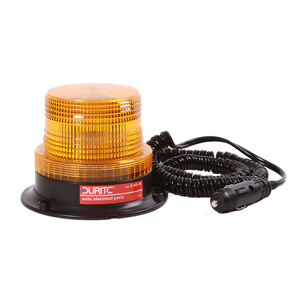 Beacon Low Profile LED 11-110 volt Amber Magnetic Fixing Bx1