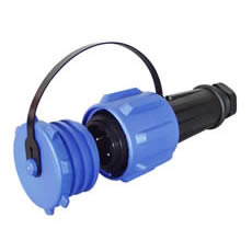 Plug Waterproof Heavy Duty 7 Pin Plastic 32 amp Bg1