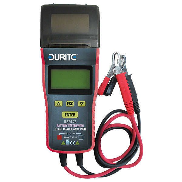 Battery Tester 12volt with Start/Charge Analyzer 12/24volt Cd1