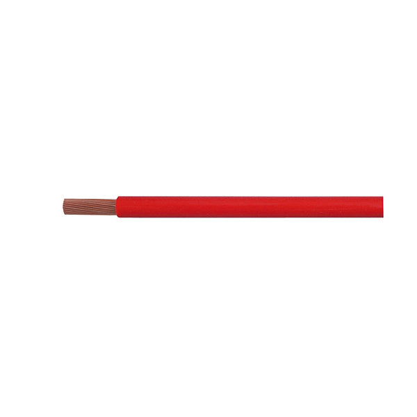 Cable Starter Flexible 266/0.30mm Red PVC 30M