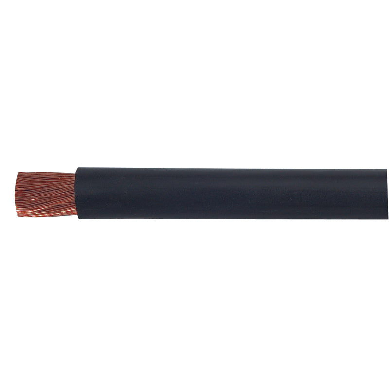 Cable Starter Flexible 224/0.30mm Black PVC 100M