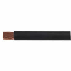 Cable Starter Flexible 224/0.30mm Black PVC 30M