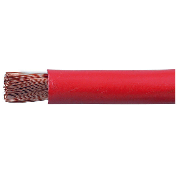 Cable Starter Flexible 224/0.30mm Red PVC 100M