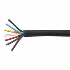Cable Trailer 7 Core Light Duty PVC 100M