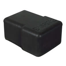 Battery Lighting Terminal Rubber Cover Black Pk1